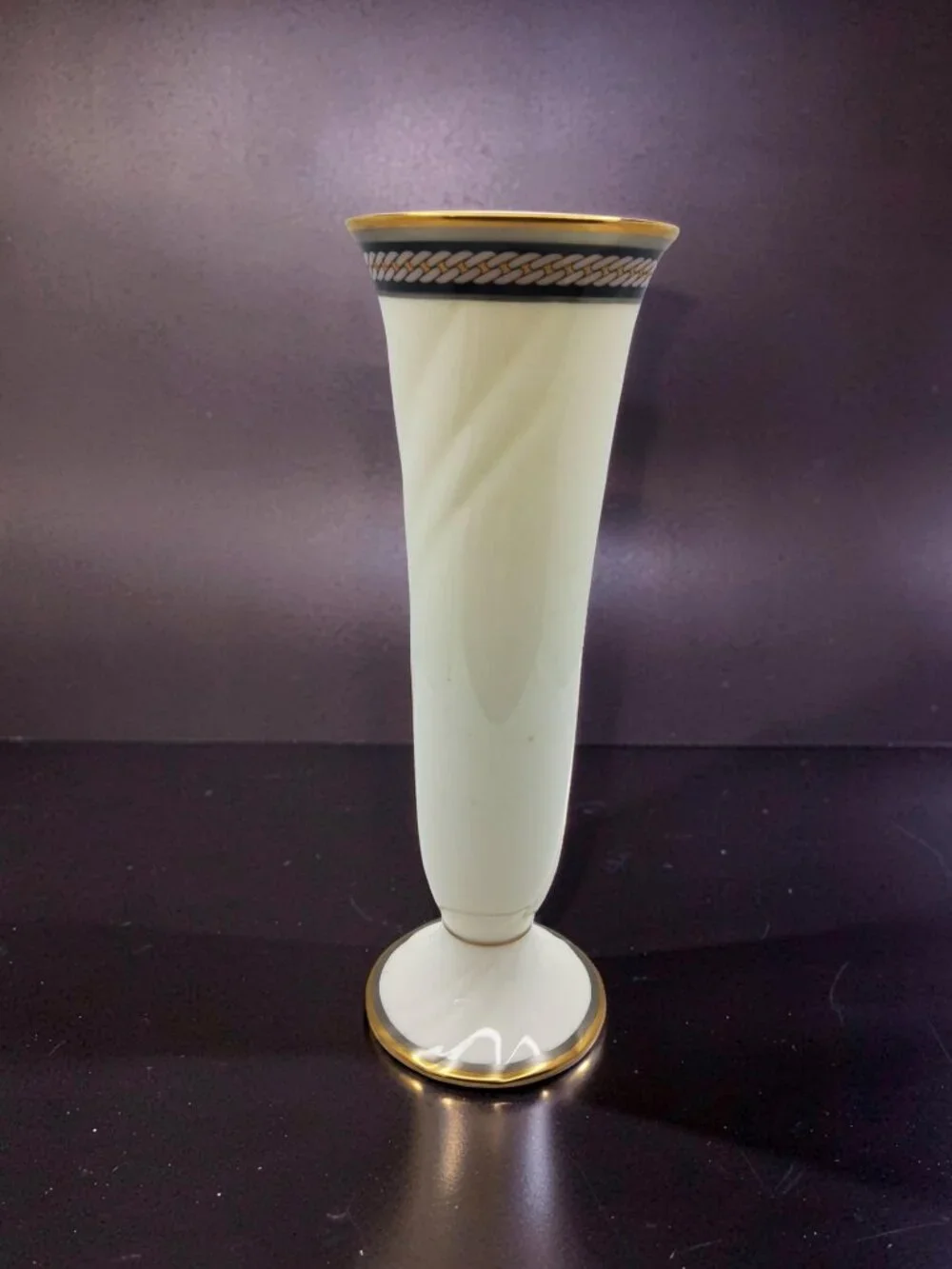 vintage noritake fine china gold trim kings guard collection vase japan